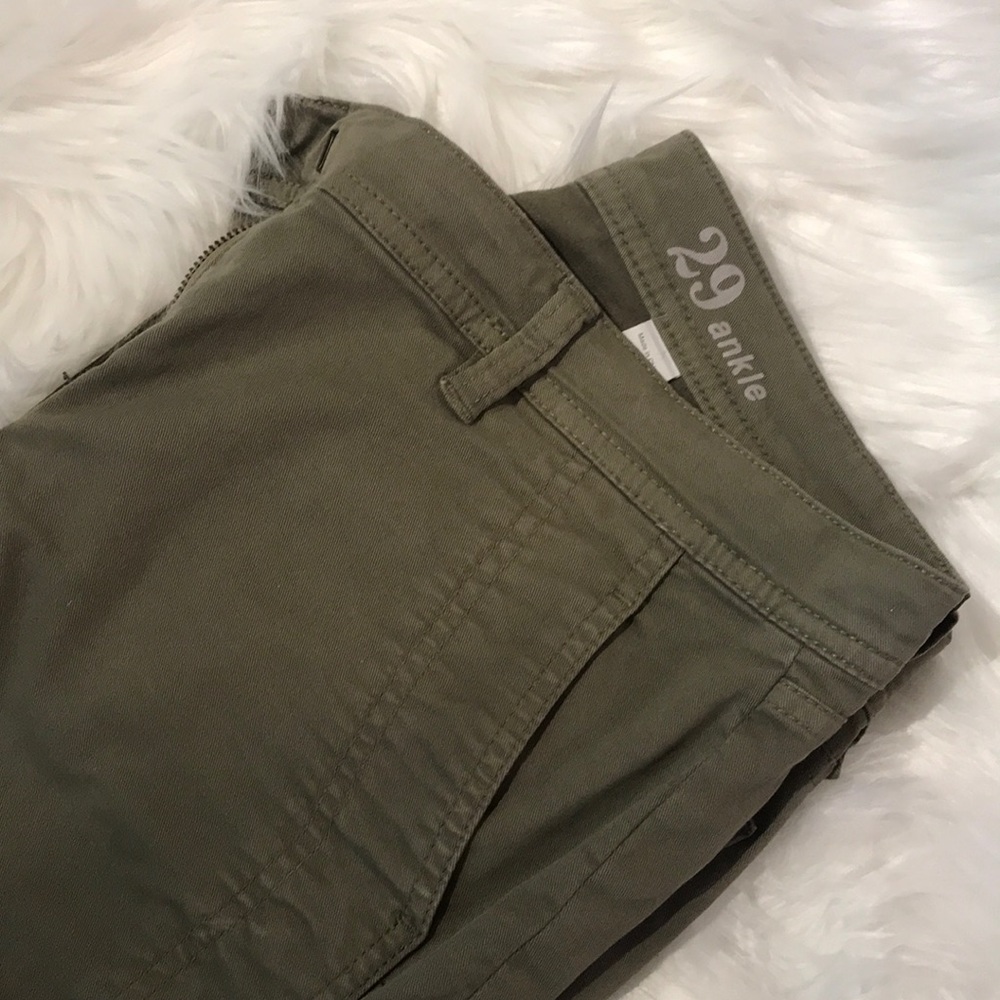 COPY - J Crew Fatigue Colored Ankle Pants Size 29